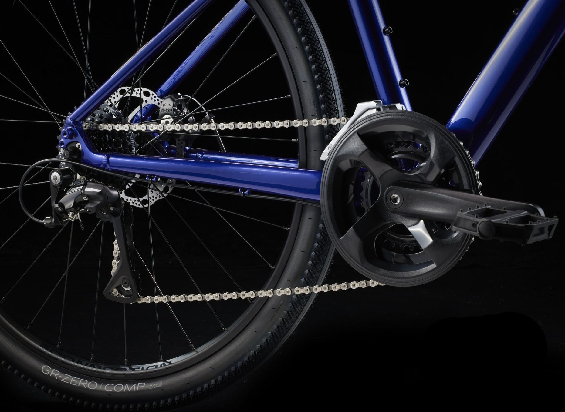 Vélo Fitness Trek Dual Sport 1 Shimano Tourney/Acera 8V 27.5'' Bleu Gén. 5