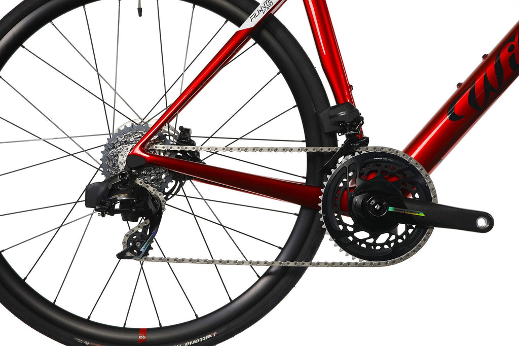 Vélo de Route Électrique Wilier Triestina Filante Hybrid Sram Force eTap AXS 12V 236 Wh 700 mm Rouge Velvet