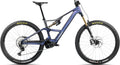 VTT Électrique Tout-Suspendu Orbea Rise LT M10 12V 420 Wh Shimano 85 Nm 29'' Bleu Tanzanite Carbon View 2025