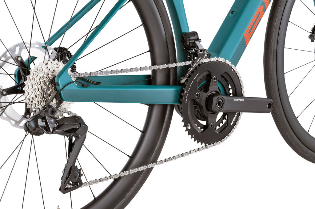 Vélo de Route Électrique BMC Roadmachine 01 AMP One Shimano Ultegra Di2 12V 360 Wh 700 mm Vert - Vélo d'Exposition