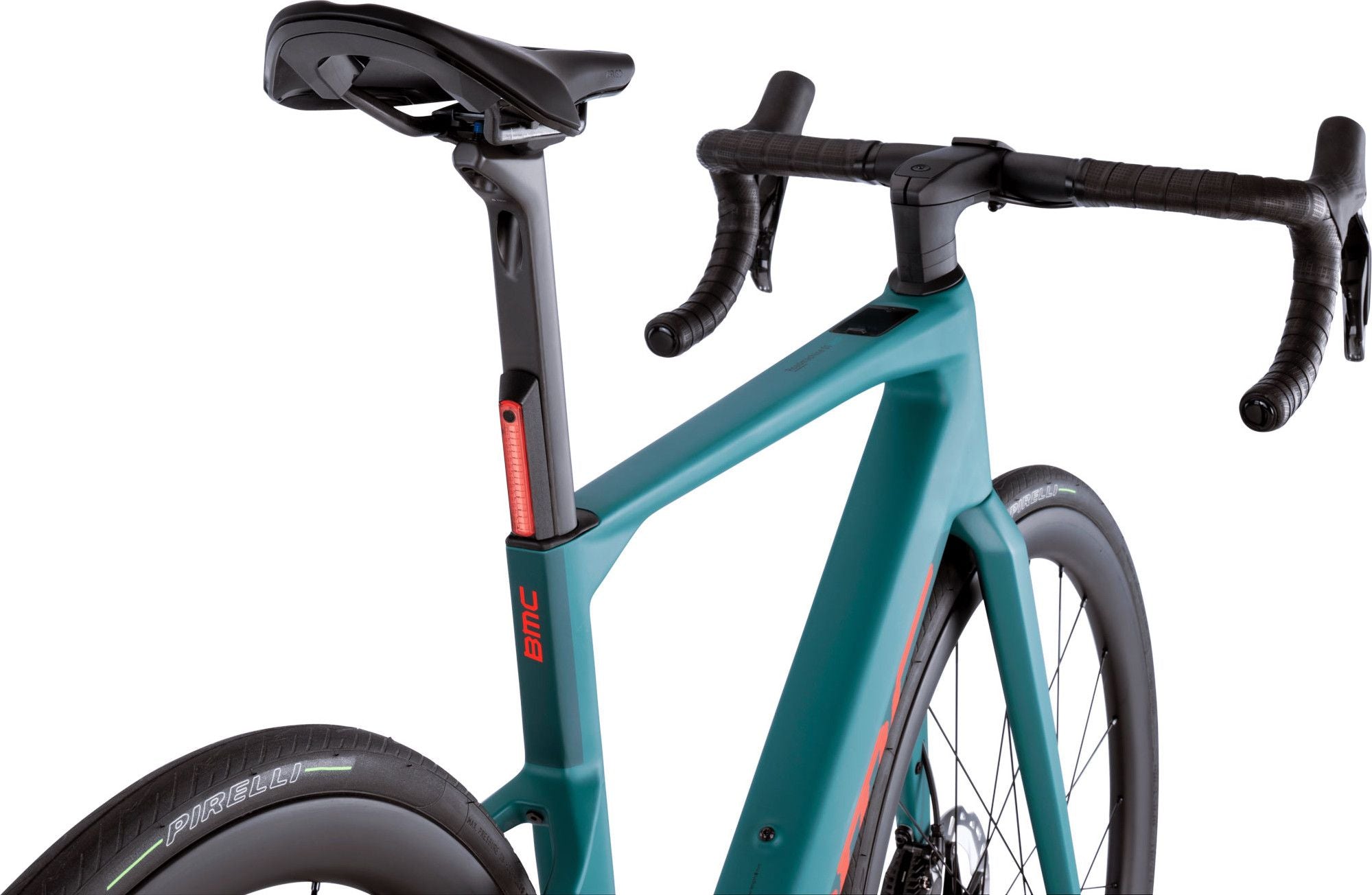 Vélo de Route Électrique BMC Roadmachine 01 AMP One Shimano Ultegra Di2 12V 360 Wh 700 mm Vert - Vélo d'Exposition
