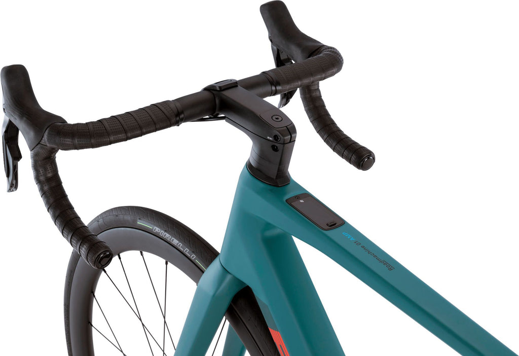 Vélo de Route Électrique BMC Roadmachine 01 AMP One Shimano Ultegra Di2 12V 360 Wh 700 mm Vert - Vélo d'Exposition