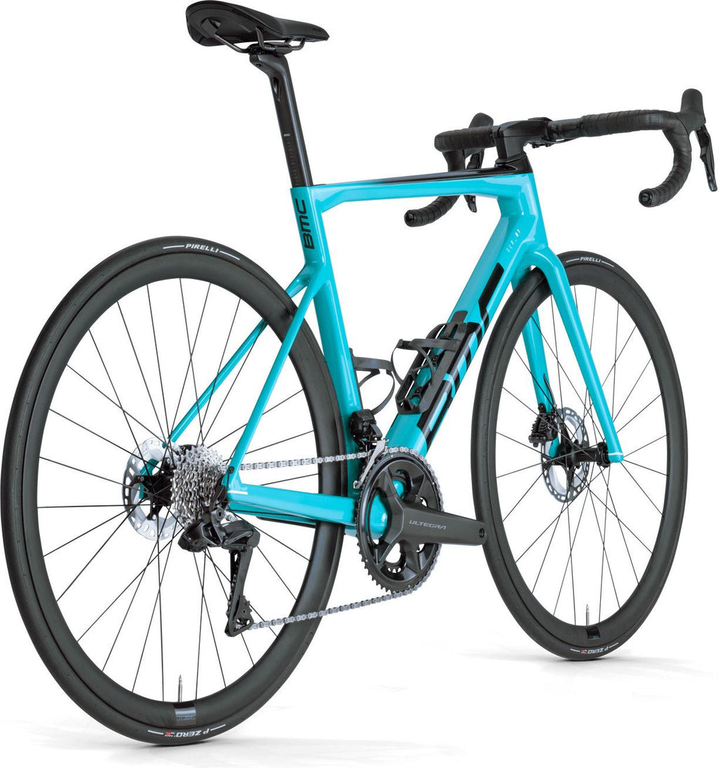 Vélo de Route BMC Teammachine SLR 01 Four Shimano Ultegra Di2 12V 700 mm Bleu Turquoise - Vélo d'Exposition
