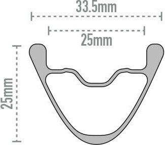 Paire de Roues Enve M525 i9 Hydra 29'' | Boost 15x110 - 12x148 mm | Centerlock