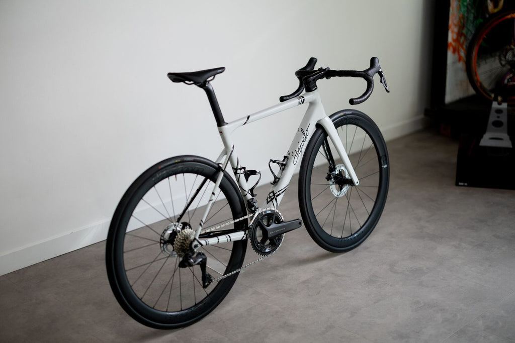 Vélo de Route Stajvelo Beau Rivage Shimano Ultegra Di2 12V 700 mm Blanc