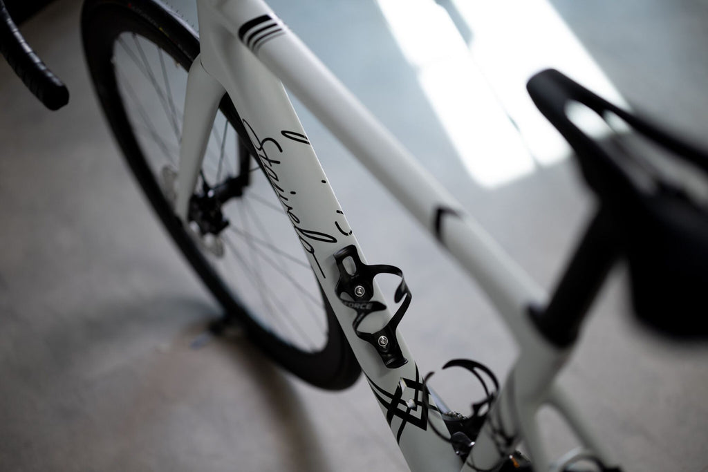 Vélo de Route Stajvelo Beau Rivage Shimano Ultegra Di2 12V 700 mm Blanc