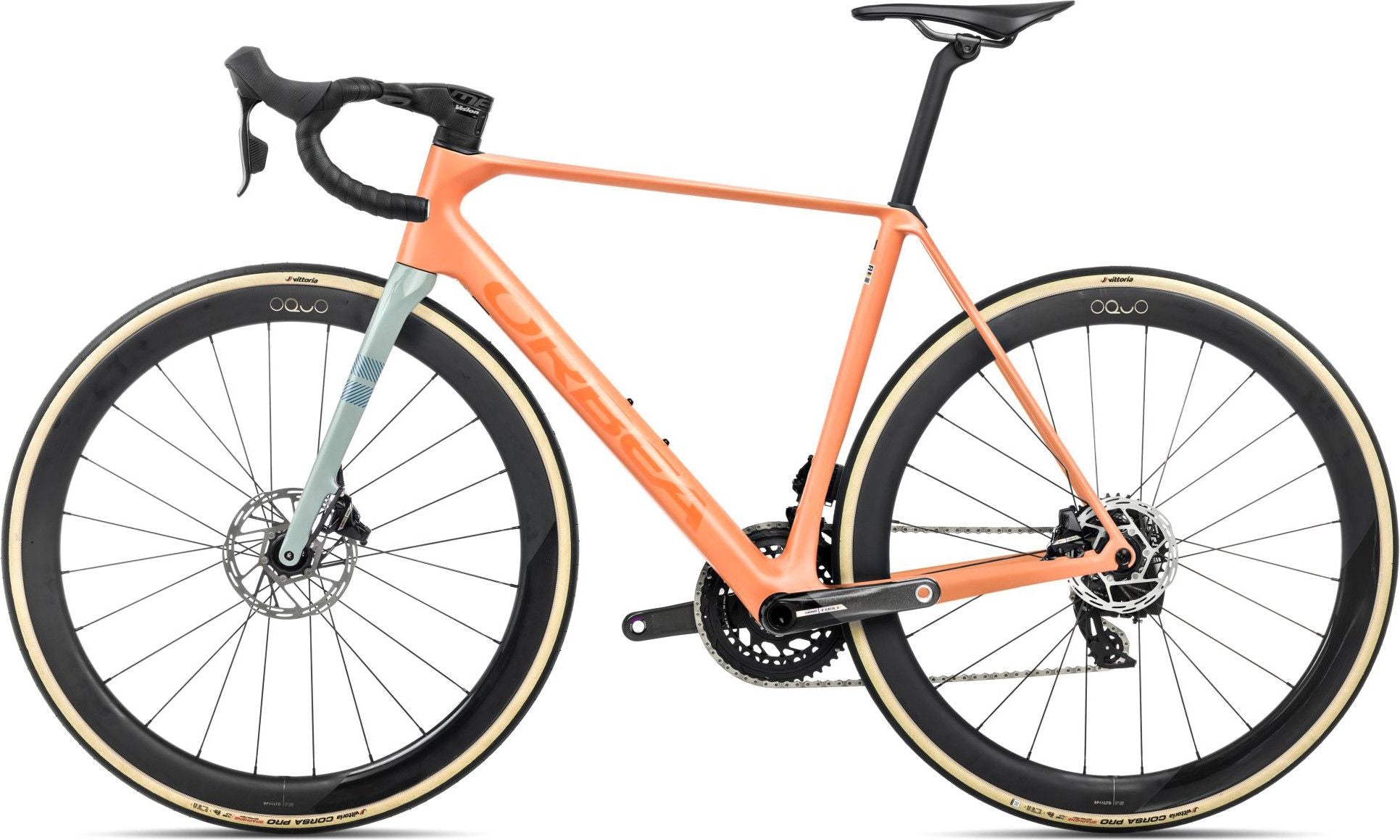 Vélo de Route Orbea Orca M21eLTD PWR Sram Force eTap AXS 12V 700 mm Orange Cloud 2025