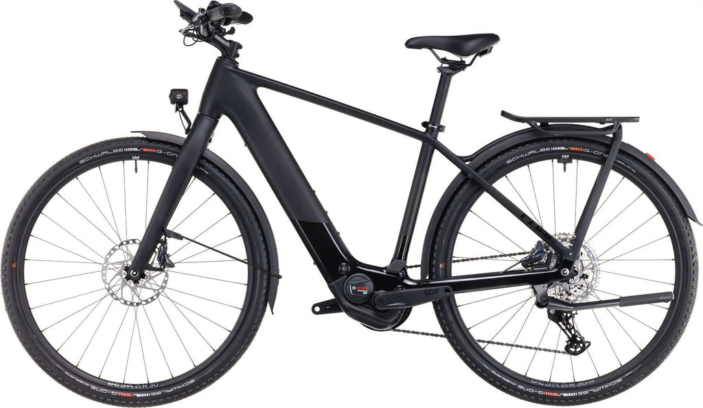 VTC Électrique Cube Kathmandu Hybrid C:62 SLX 400X Shimano Deore 12V 400 Wh 700 mm Gris Carbon Noir 2025