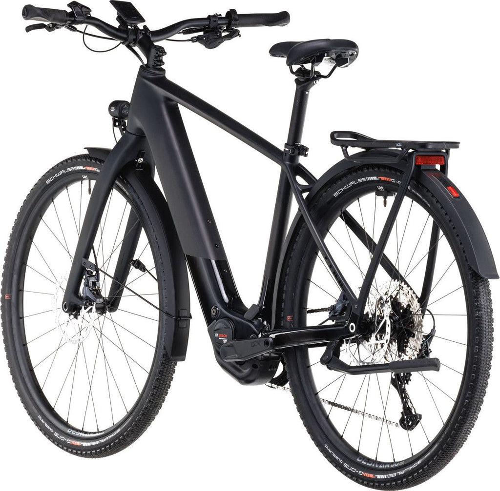VTC Électrique Cube Kathmandu Hybrid C:62 SLX 400X Shimano Deore 12V 400 Wh 700 mm Gris Carbon Noir 2025