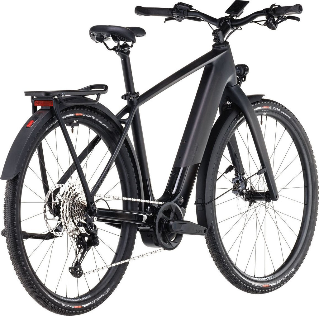 VTC Électrique Cube Kathmandu Hybrid C:62 SLX 400X Shimano Deore 12V 400 Wh 700 mm Gris Carbon Noir 2025