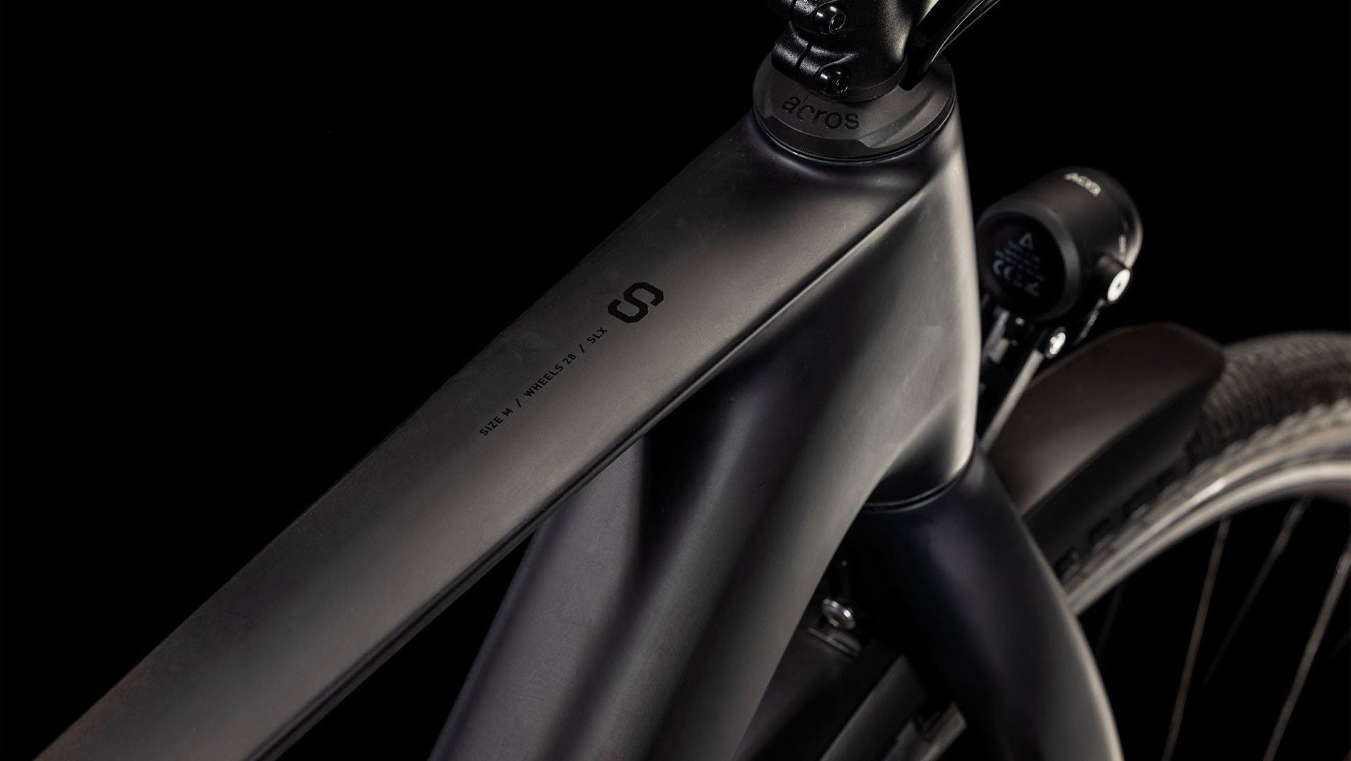 VTC Électrique Cube Kathmandu Hybrid C:62 SLX 400X Shimano Deore 12V 400 Wh 700 mm Gris Carbon Noir 2025
