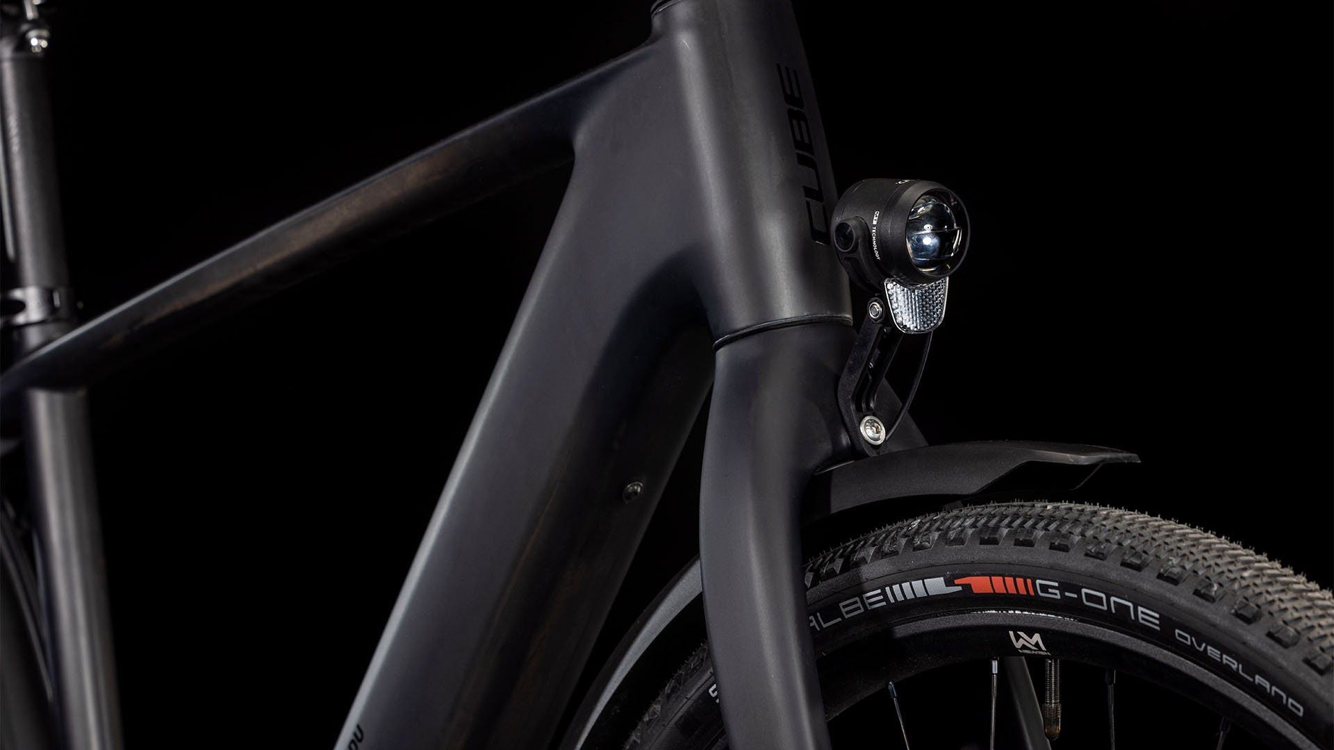 VTC Électrique Cube Kathmandu Hybrid C:62 SLX 400X Shimano Deore 12V 400 Wh 700 mm Gris Carbon Noir 2025