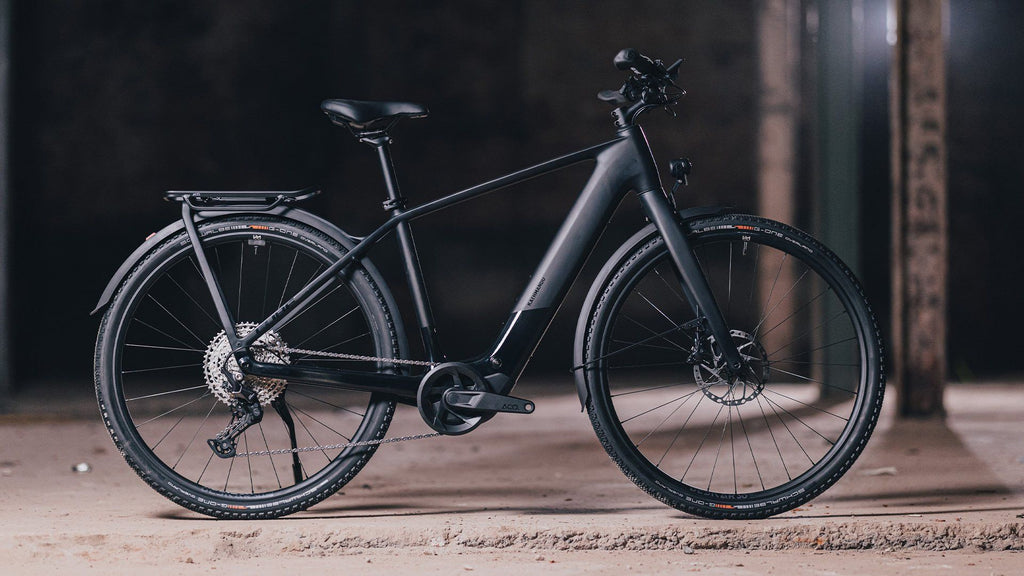 VTC Électrique Cube Kathmandu Hybrid C:62 SLX 400X Shimano Deore 12V 400 Wh 700 mm Gris Carbon Noir 2025