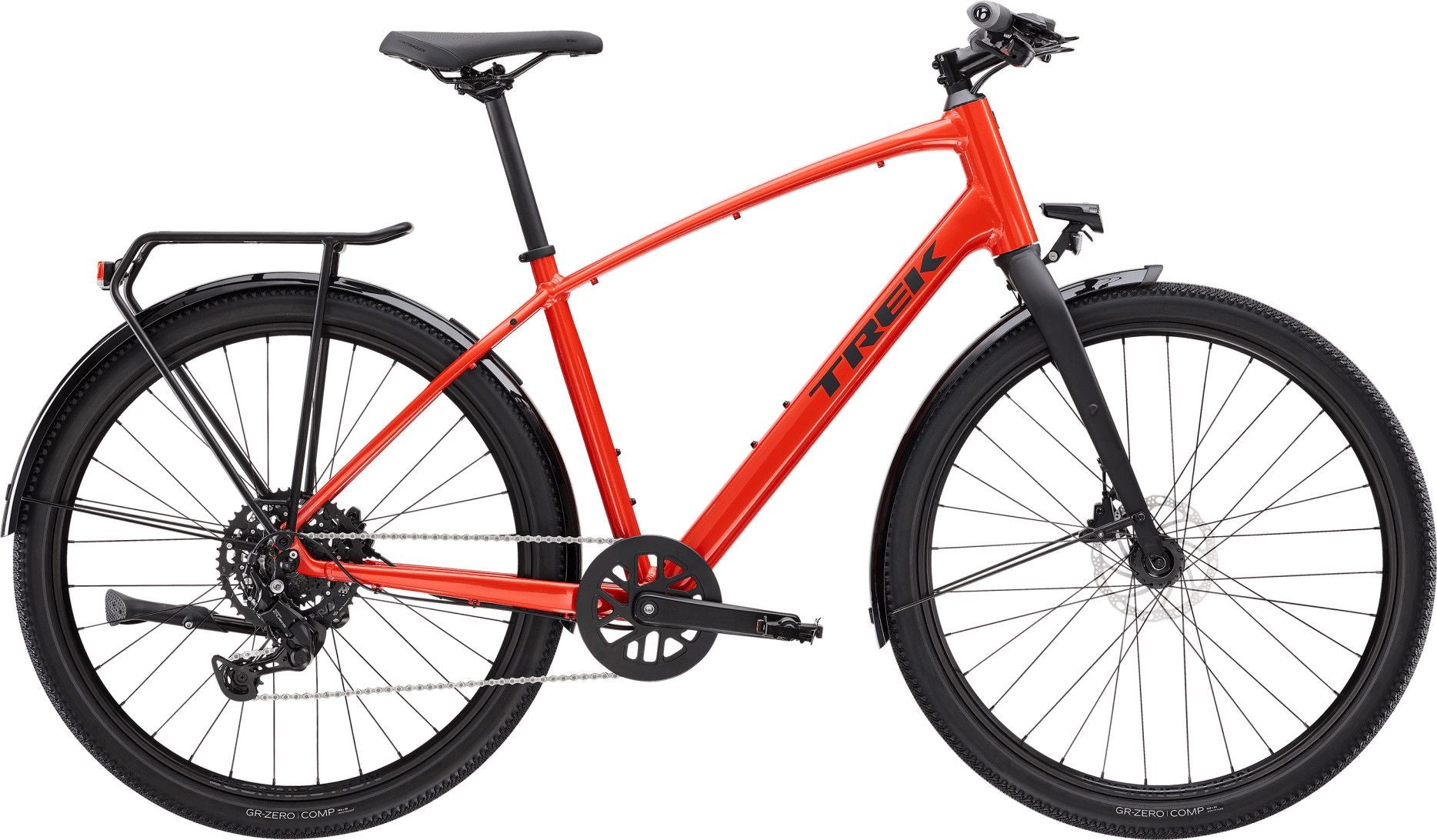 Vélo Fitness Trek Dual Sport 2 Equipped Shimano Cues 9V 27.5'' Gris Gén 5