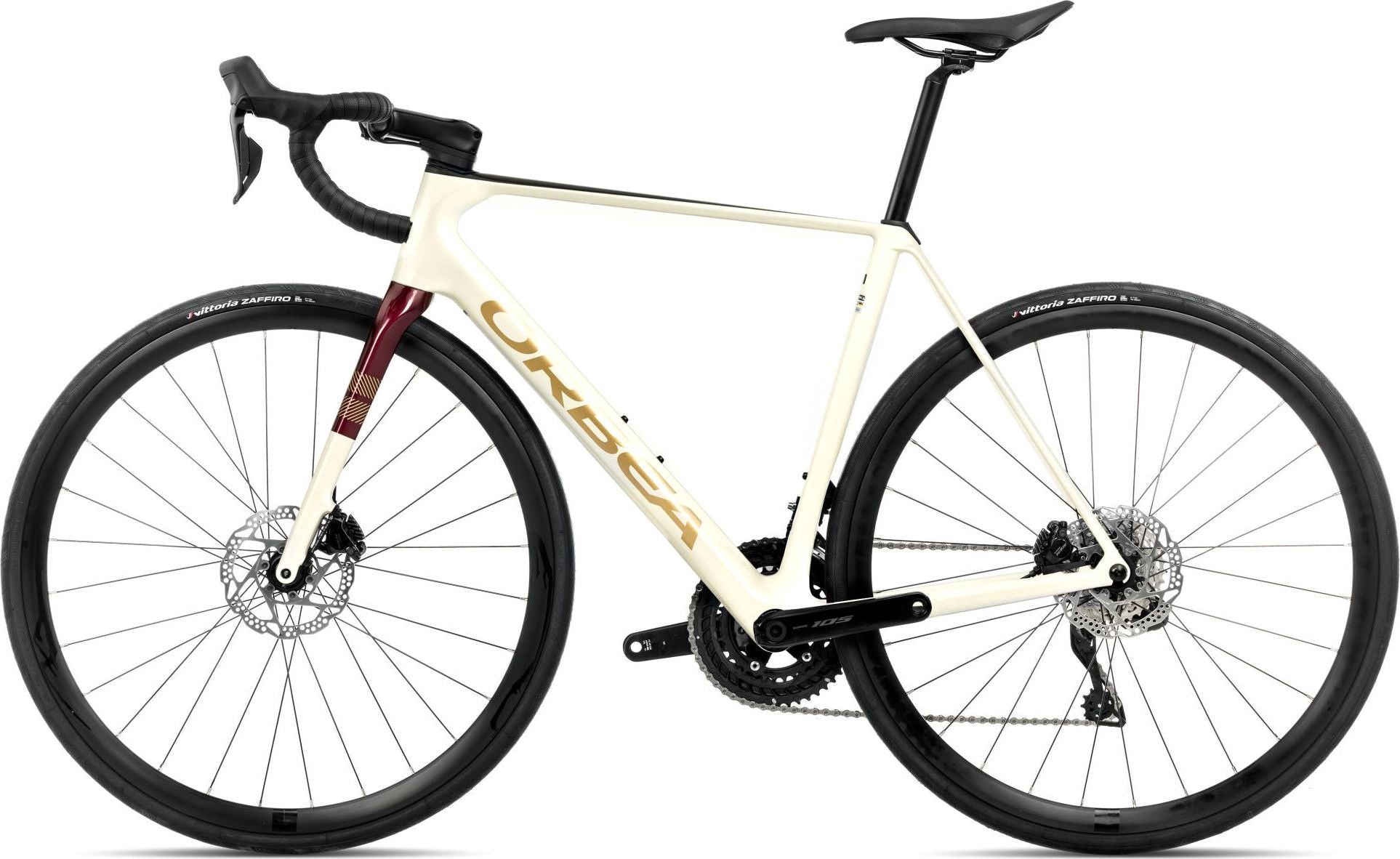 Vélo de Route Orbea Orca M30i Shimano 105 Di2 12V 700 mm Blanc Ivory 2025