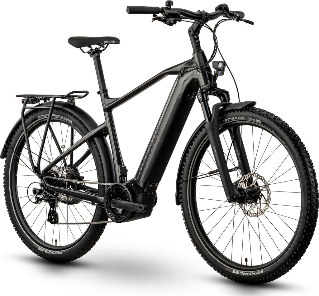 VTC Électrique Raymon TourRay Select Diamond Shimano Altus 8V 630Wh 27.5'' Noir 2025