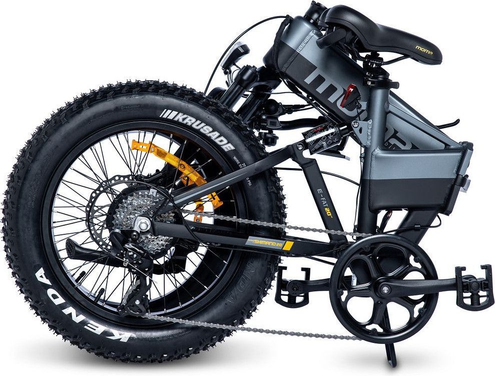 Moma BIKES VTT FAT PRO 20 , Equipped Full SHIMANO, freins a disques Hydrauliques, Bat. Ion Lthium Intégrée et amovible 48V 15Ah