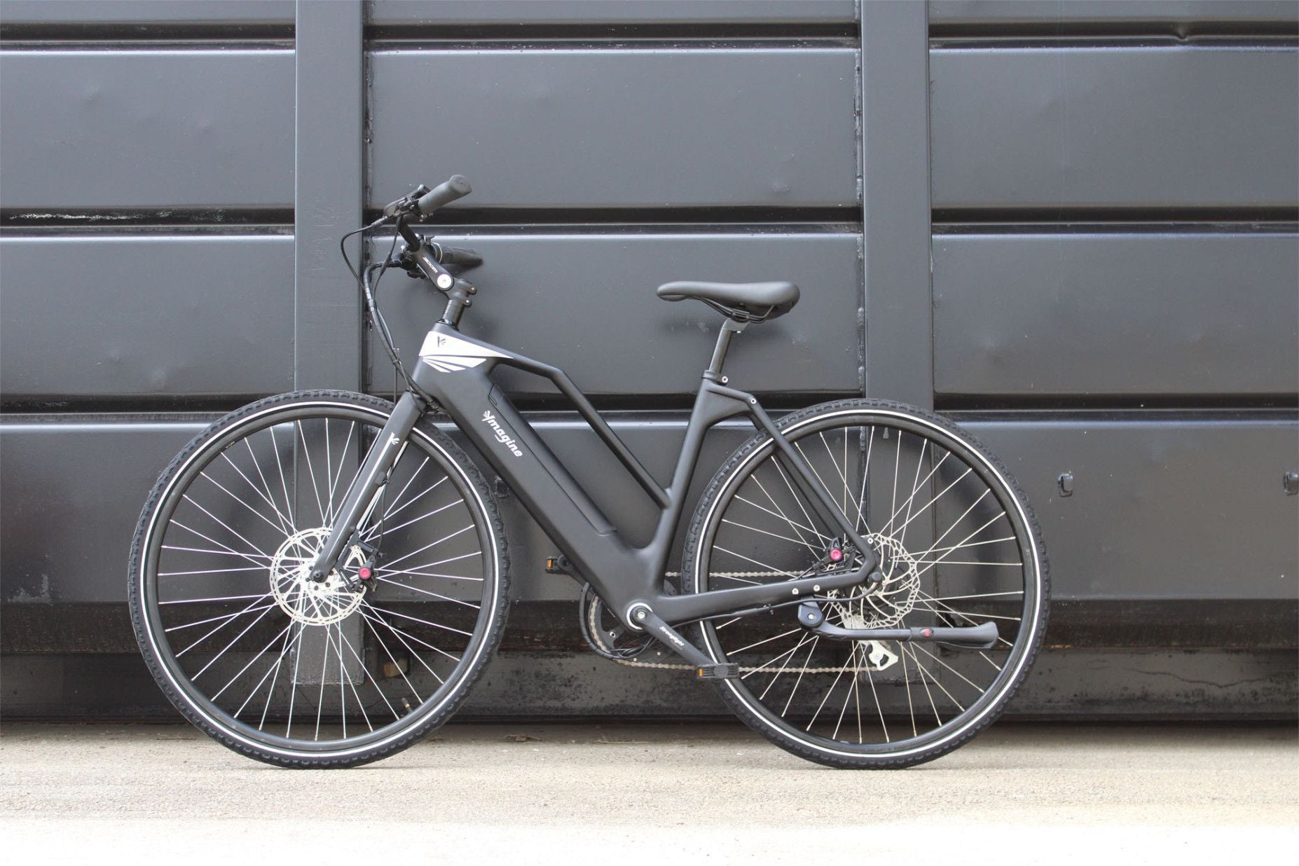 Vélo électrique Vadrouilleur 21.1 - Full carbone - Autonomie 100Km - Noir