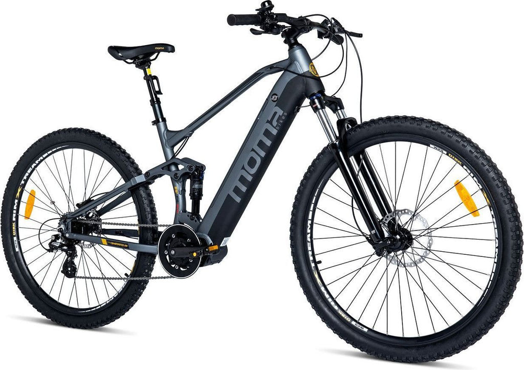 VTT Électrique VAE, EMTB-29  Moteur Central, Full Suspension,   SHIMANO ALTUS 8 Vitesses et Freins a disque Hydraulique  Batterie Intégrée  Ion Lithium 48V 13Ah