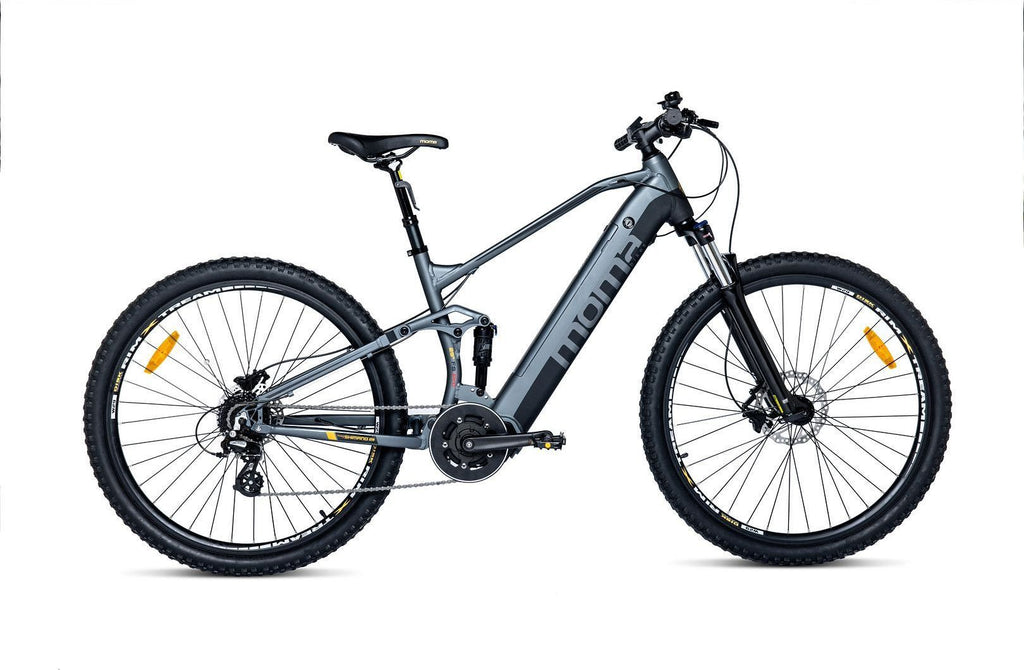 VTT Électrique VAE, EMTB-29  Moteur Central, Full Suspension,   SHIMANO ALTUS 8 Vitesses et Freins a disque Hydraulique  Batterie Intégrée  Ion Lithium 48V 13Ah