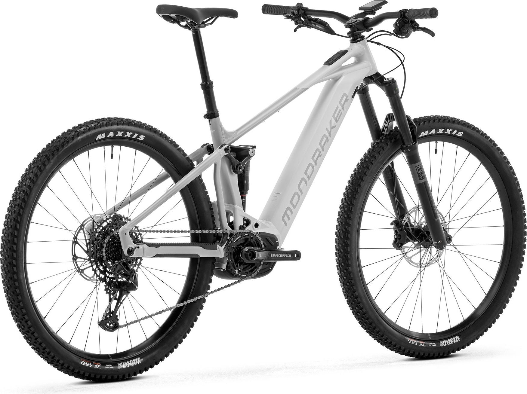 VTT Électrique Tout-Suspendu Mondraker Chaser 12V 750Wh Bosch 120 Nm 29'' Blanc 2025