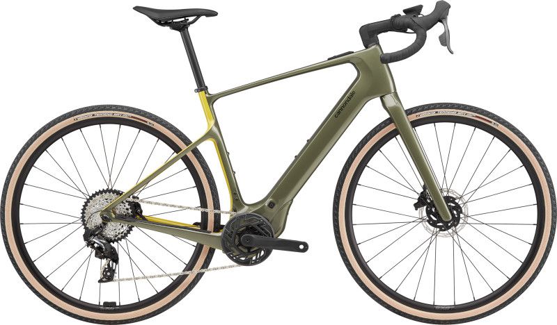 Vélo de Gravel Électrique Cannondale Synapse Neo Allroad 1 Sram Force AXS XPLR 12V 400Wh 700 mm Vert