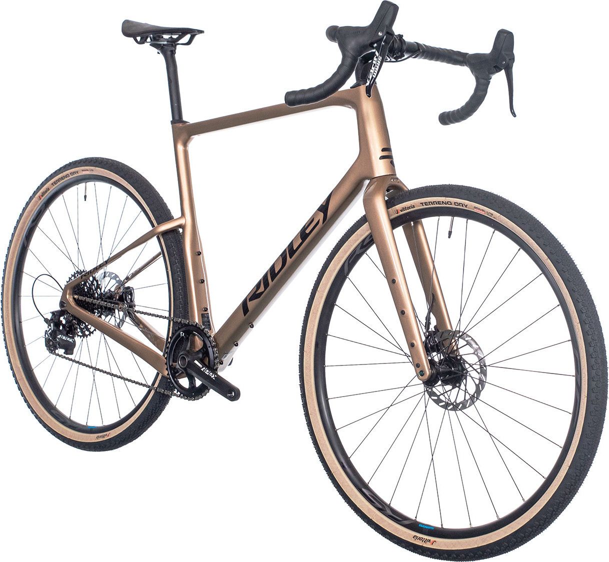 Vélo de Gravel Ridley Kanzo Adventure Sram Apex 11V 700 mm Beige Desert Dune