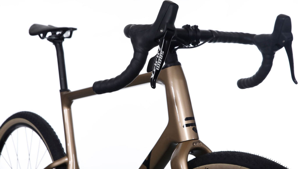 Vélo de Gravel Ridley Kanzo Adventure Sram Apex 11V 700 mm Beige Desert Dune