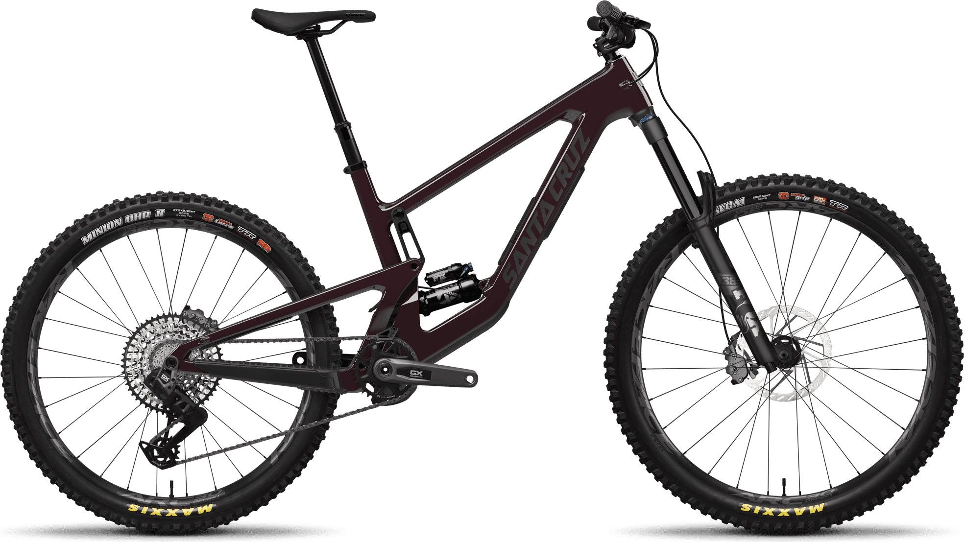 VTT Tout-Suspendu Santa Cruz Nomad 6 GX AXS Carbone C Sram 12V MX (29/27.5'') Gloss Stormbringer Purple 2025