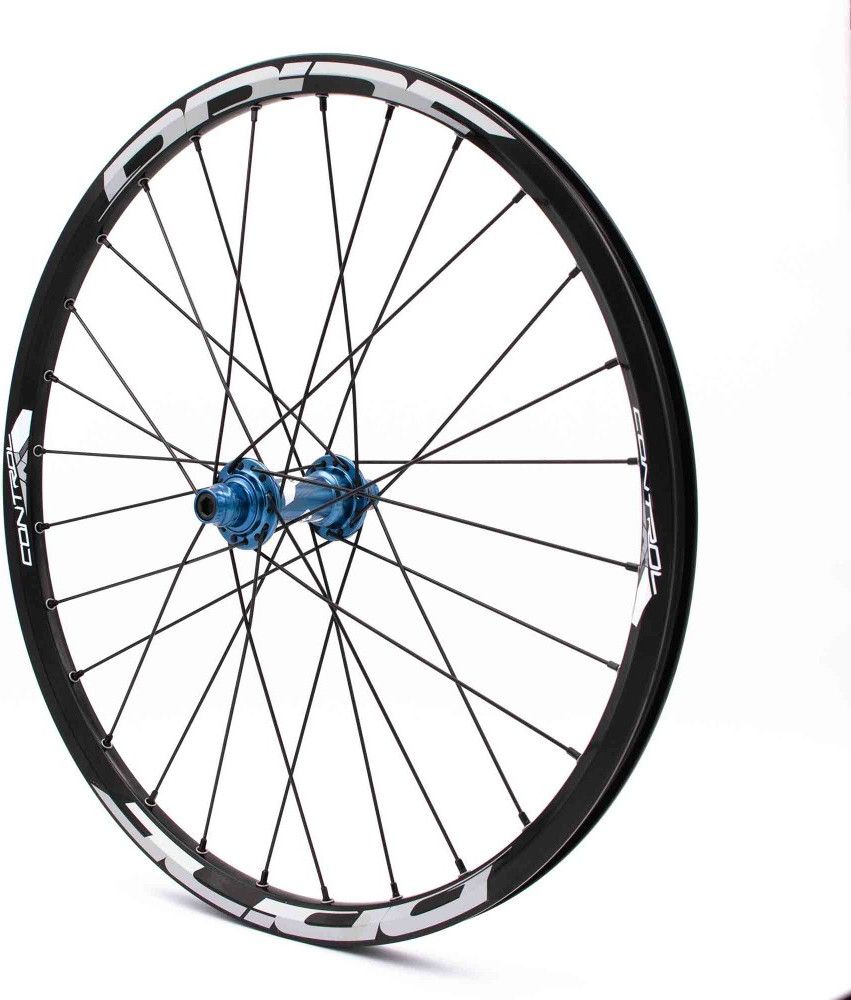 Paire de Roues Pride Control V1 Expert Disc 28H Moyeu Bleu