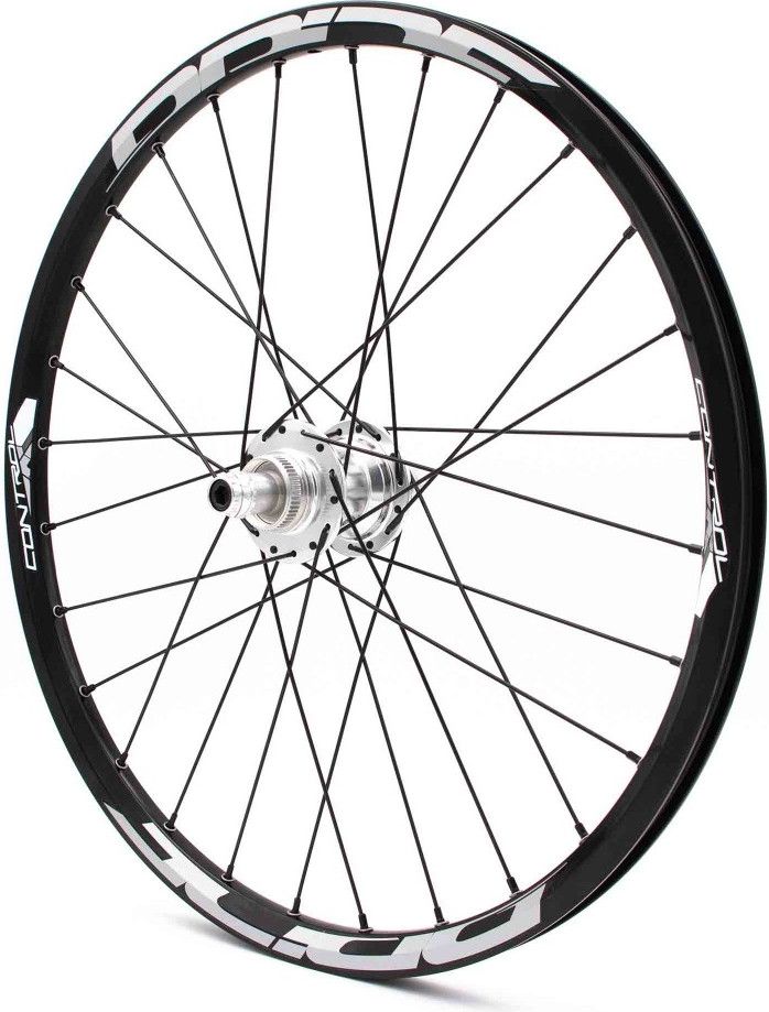 Paire de Roues Pride Control V1 Expert Disc 28H Moyeu Polish