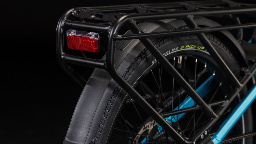 Vélo Cargo Longtail Électrique Cube Longtail Hybrid 725 Enviolo Heavy Duty 725 Wh 26'' Bleu