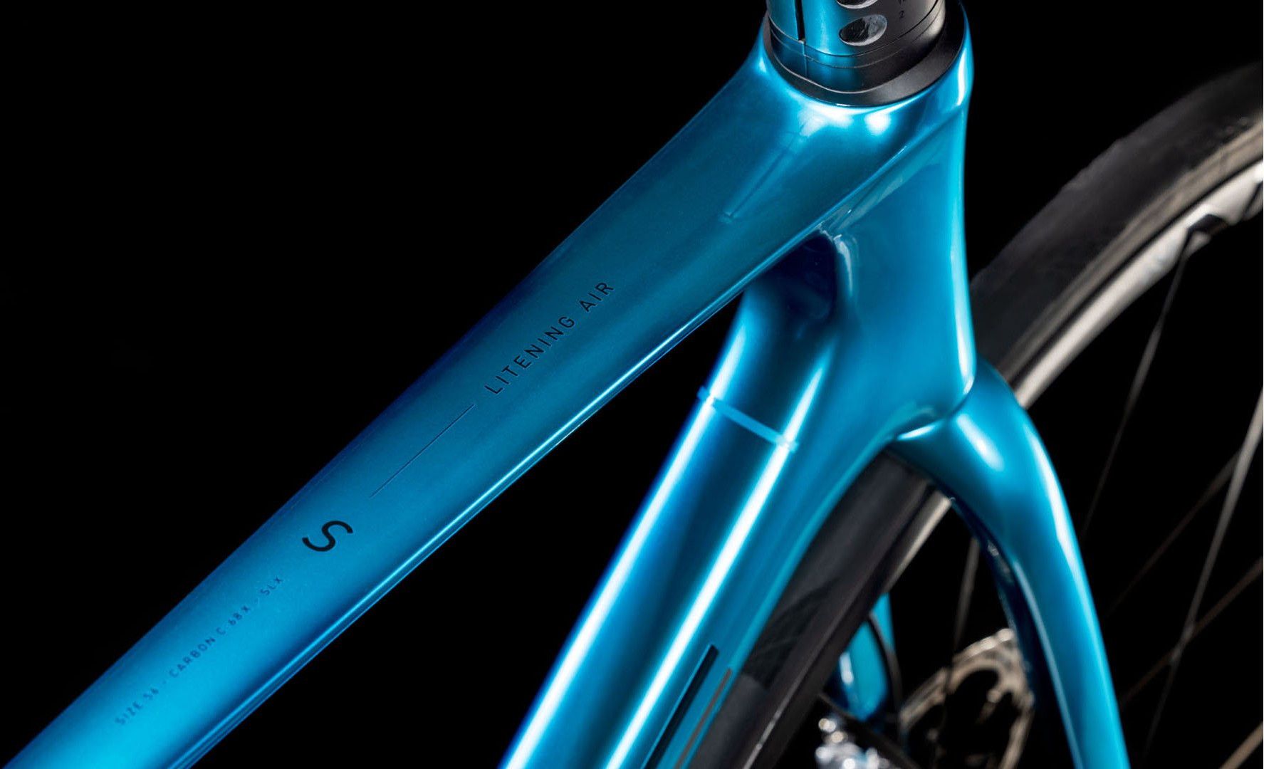 Vélo de Route Cube Litening Air C:68X SLX Sram Red eTap AXS 12V 700 mm Bleu Chrome 2025