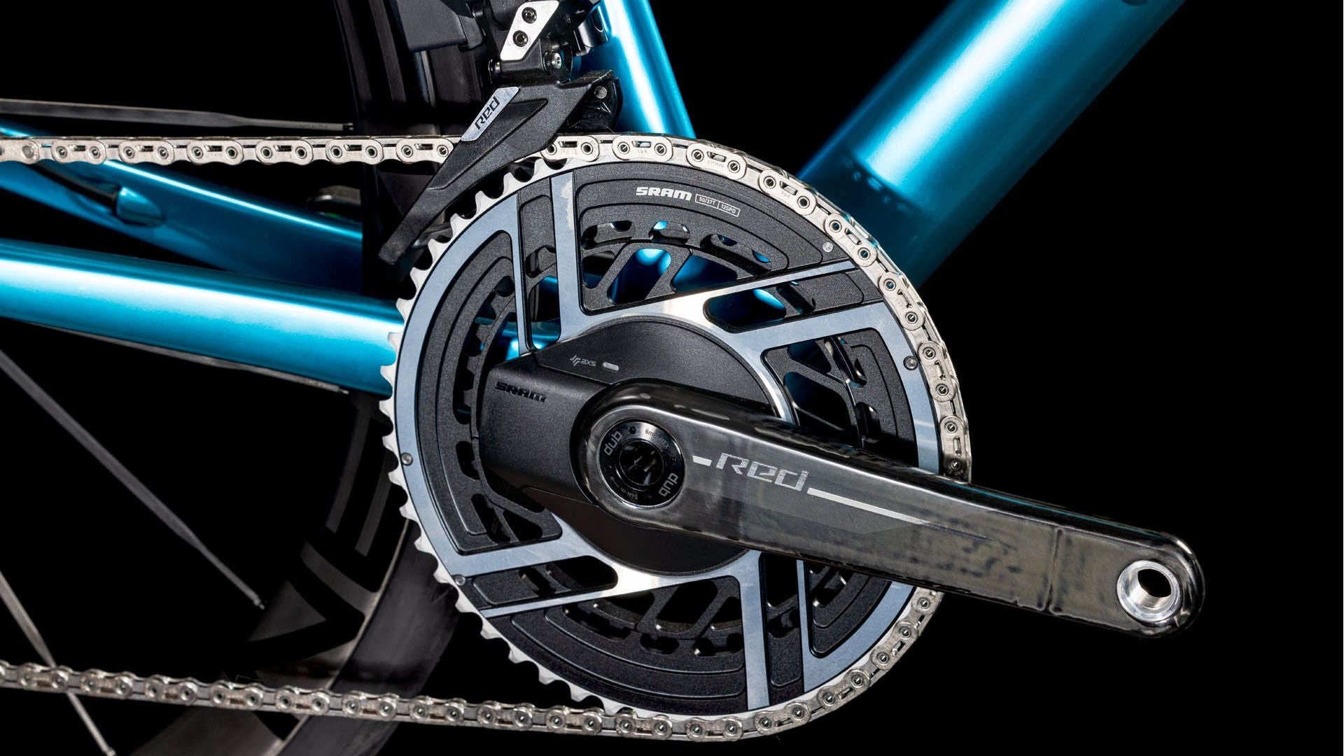 Vélo de Route Cube Litening Air C:68X SLX Sram Red eTap AXS 12V 700 mm Bleu Chrome 2025