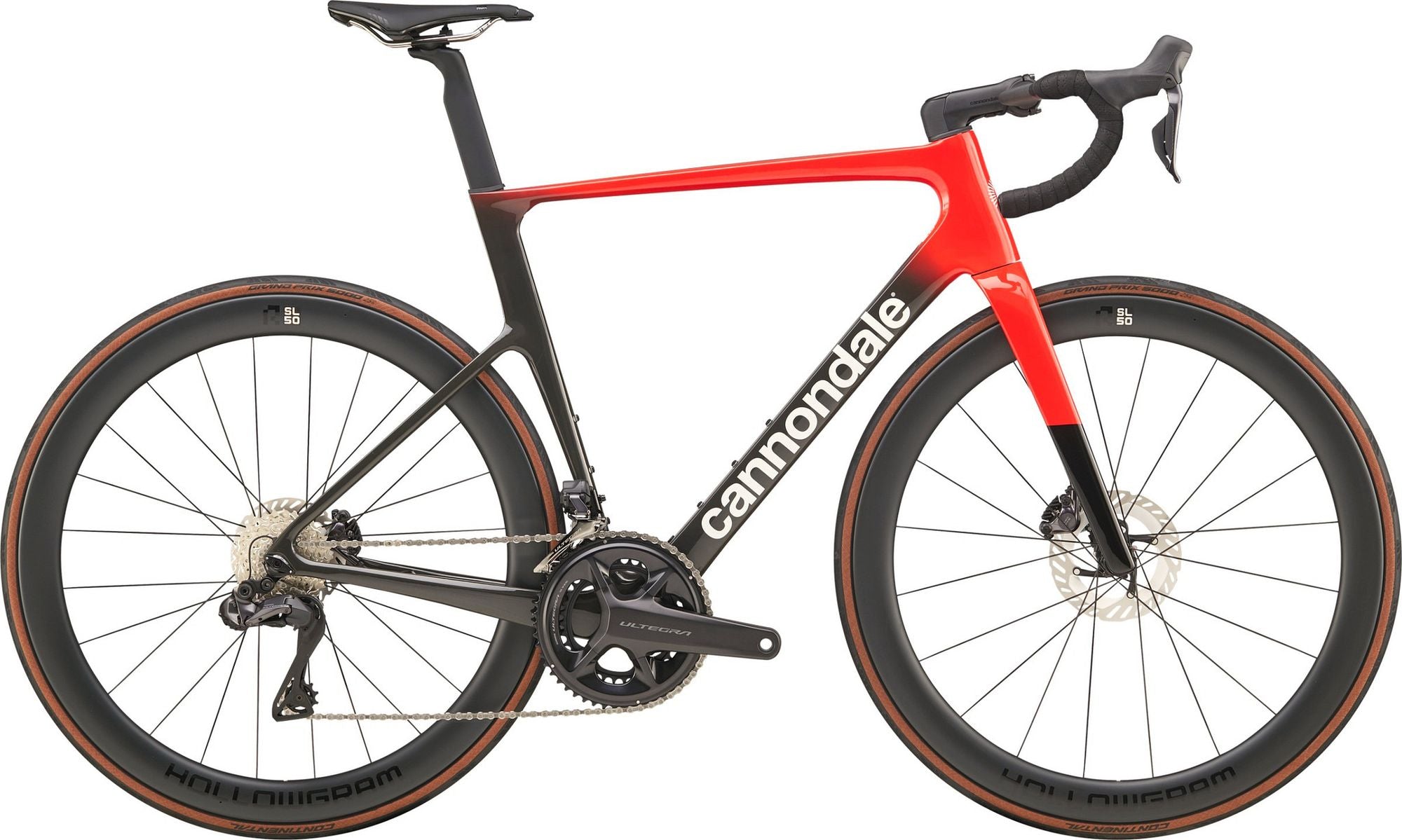 Vélo de Route Cannondale SuperSix Evo Hi-Mod 2 Shimano Ultegra Di2 12V 700 mm Raw