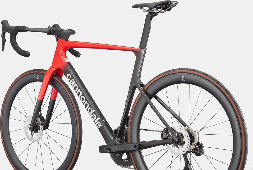 Vélo de Route Cannondale SuperSix Evo Hi-Mod 2 Shimano Ultegra Di2 12V 700 mm Rouge Rally