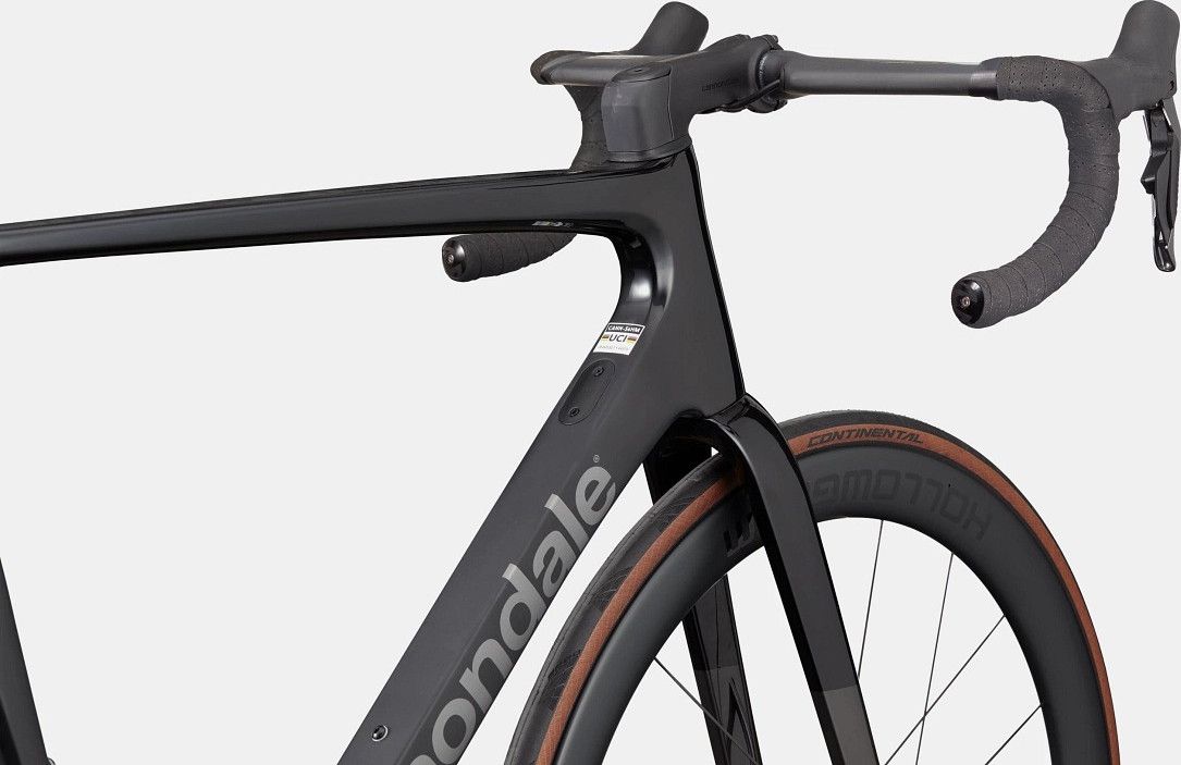 Vélo de Route Cannondale SuperSix Evo Hi-Mod 2 Shimano Ultegra Di2 12V 700 mm Black