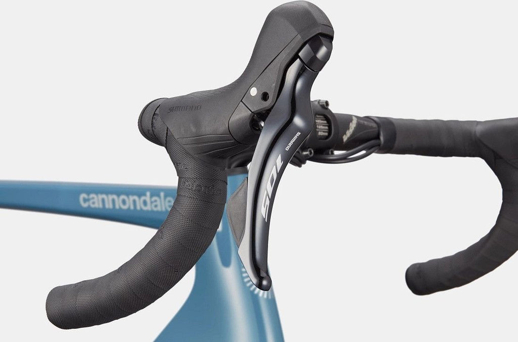Vélo de Route Cannondale SuperSix Evo 4 Shimano 105 12V 700 mm Bleu Storm Cloud
