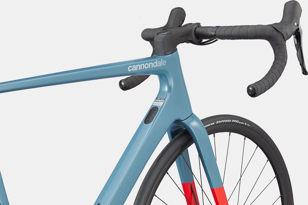 Vélo de Route Cannondale SuperSix Evo 4 Shimano 105 12V 700 mm Bleu Storm Cloud