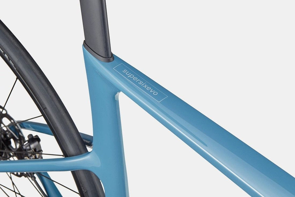 Vélo de Route Cannondale SuperSix Evo 4 Shimano 105 12V 700 mm Bleu Storm Cloud