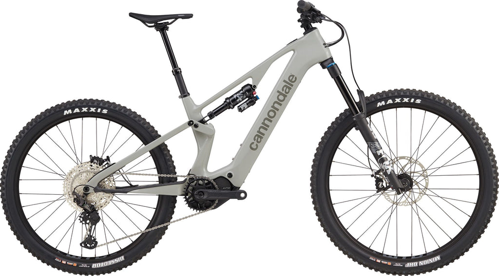 VTT Électrique Tout-Suspendu Cannondale Moterra SL 2 12V 600Wh Shimano 85Nm MX(29/27.5'') Gris