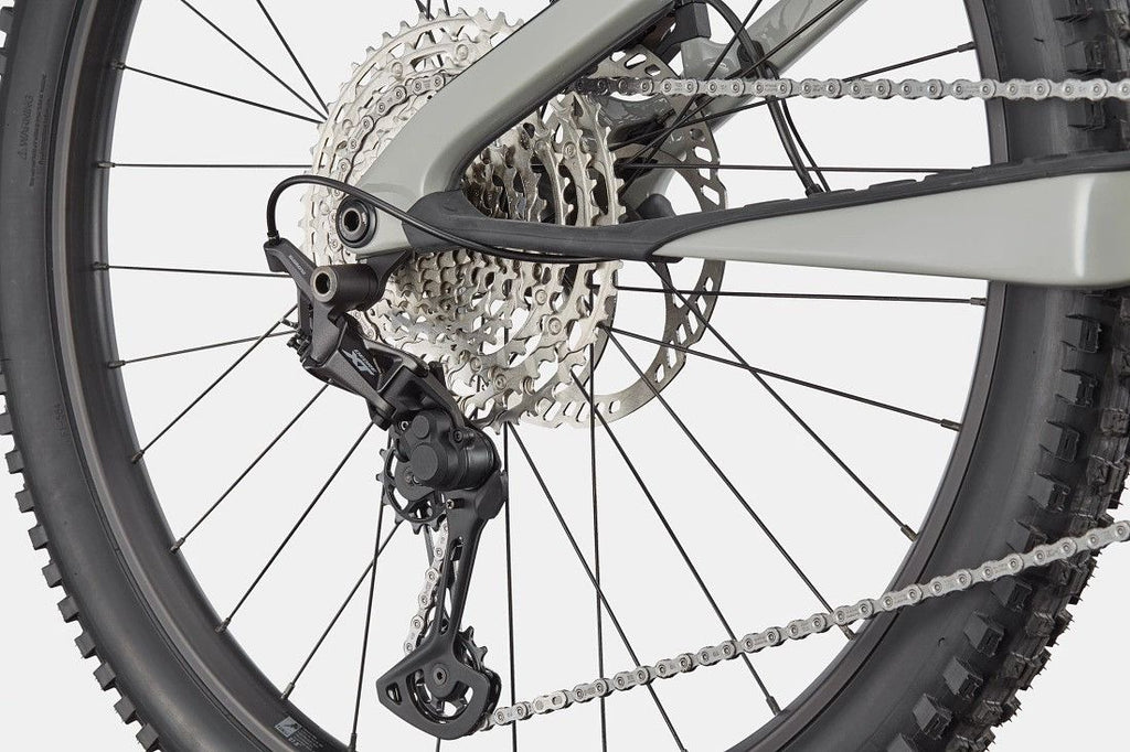 VTT Électrique Tout-Suspendu Cannondale Moterra SL 2 12V 600Wh Shimano 85Nm MX(29/27.5'') Gris