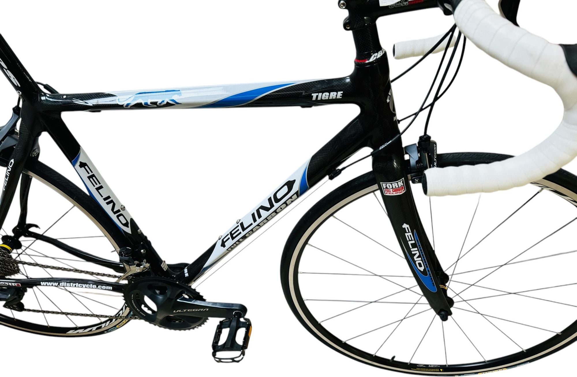 Vélo de route Felino Tigre carbone à patins Ultegra