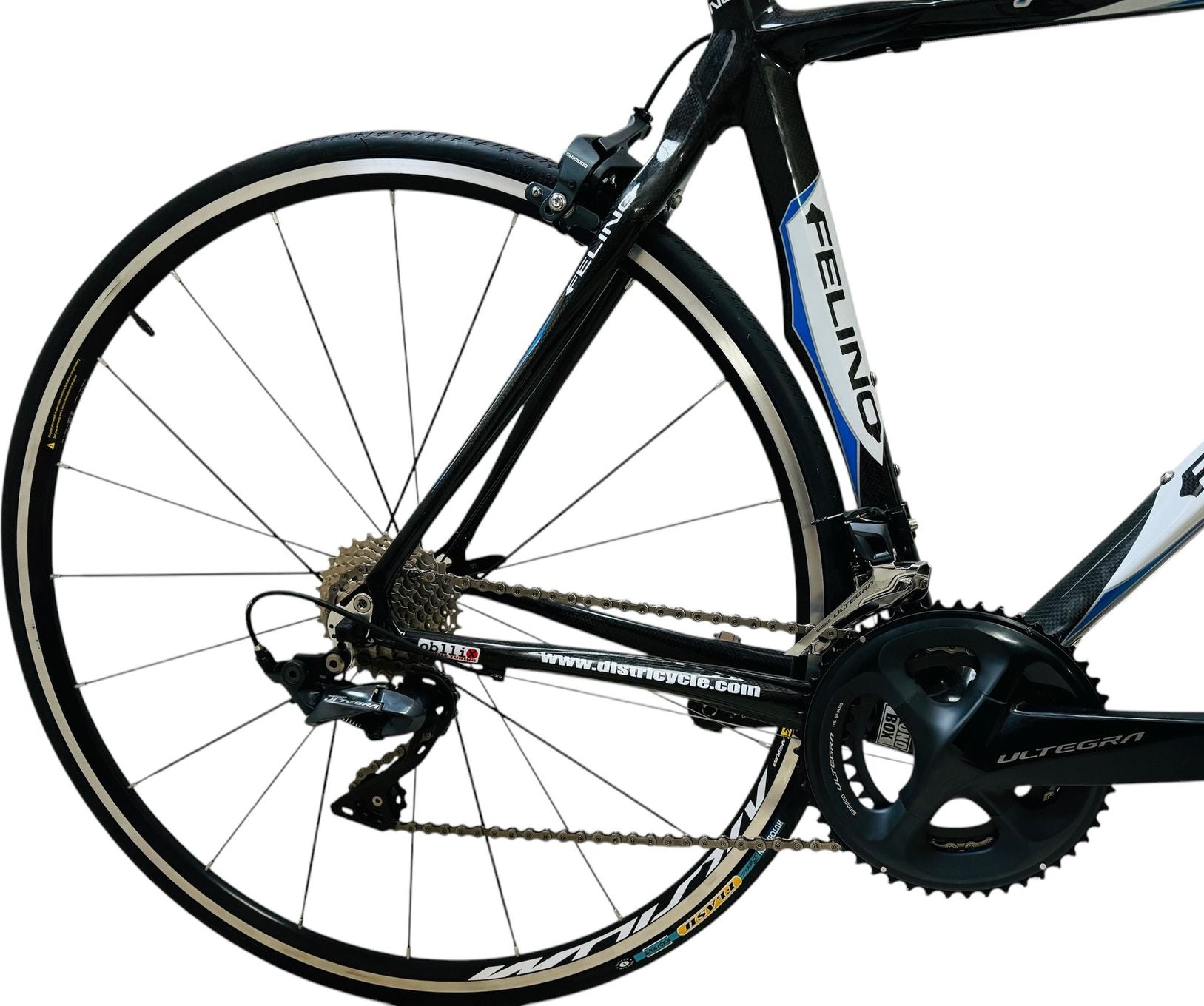 Vélo de route Felino Tigre carbone à patins Ultegra