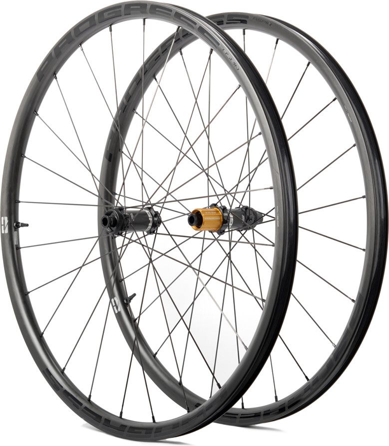 Paire de roues Progress Aspin Disc | 12x100/12x142 | Center Lock | Campagnolo