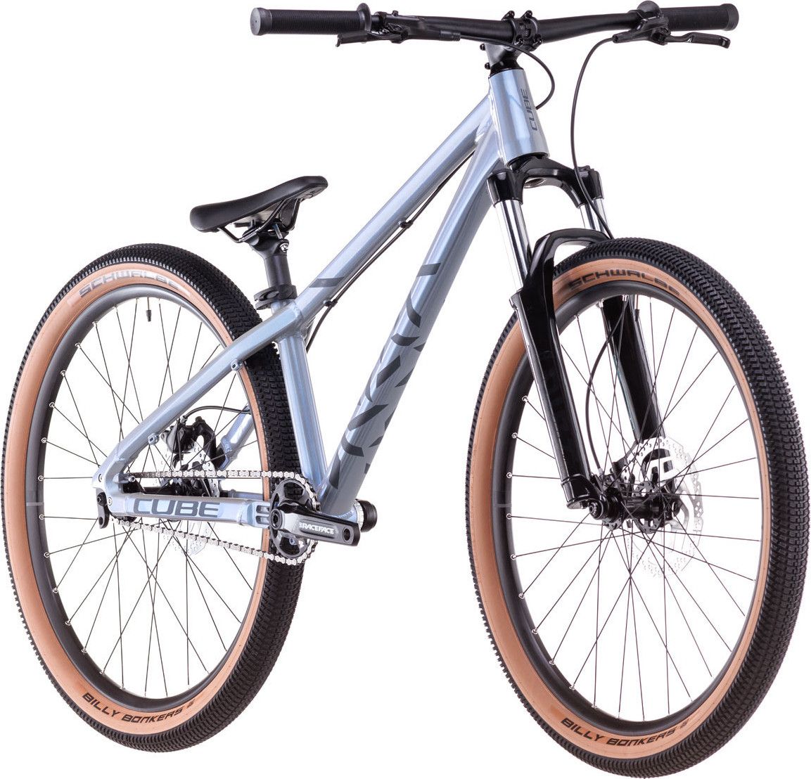 Vélo de Dirt Cube Flying Circus Single Speed 26'' Bleu Gris Haze 2025