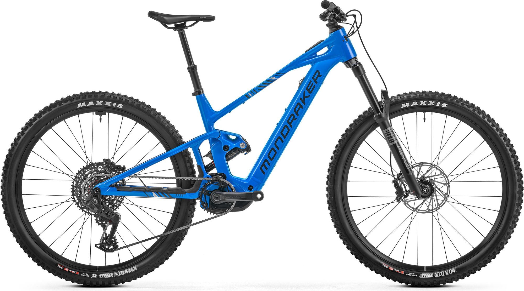 VTT Électrique Tout-Suspendu Mondraker Sly R 12V 400Wh Bosch 60 Nm 29'' Bleu 2025