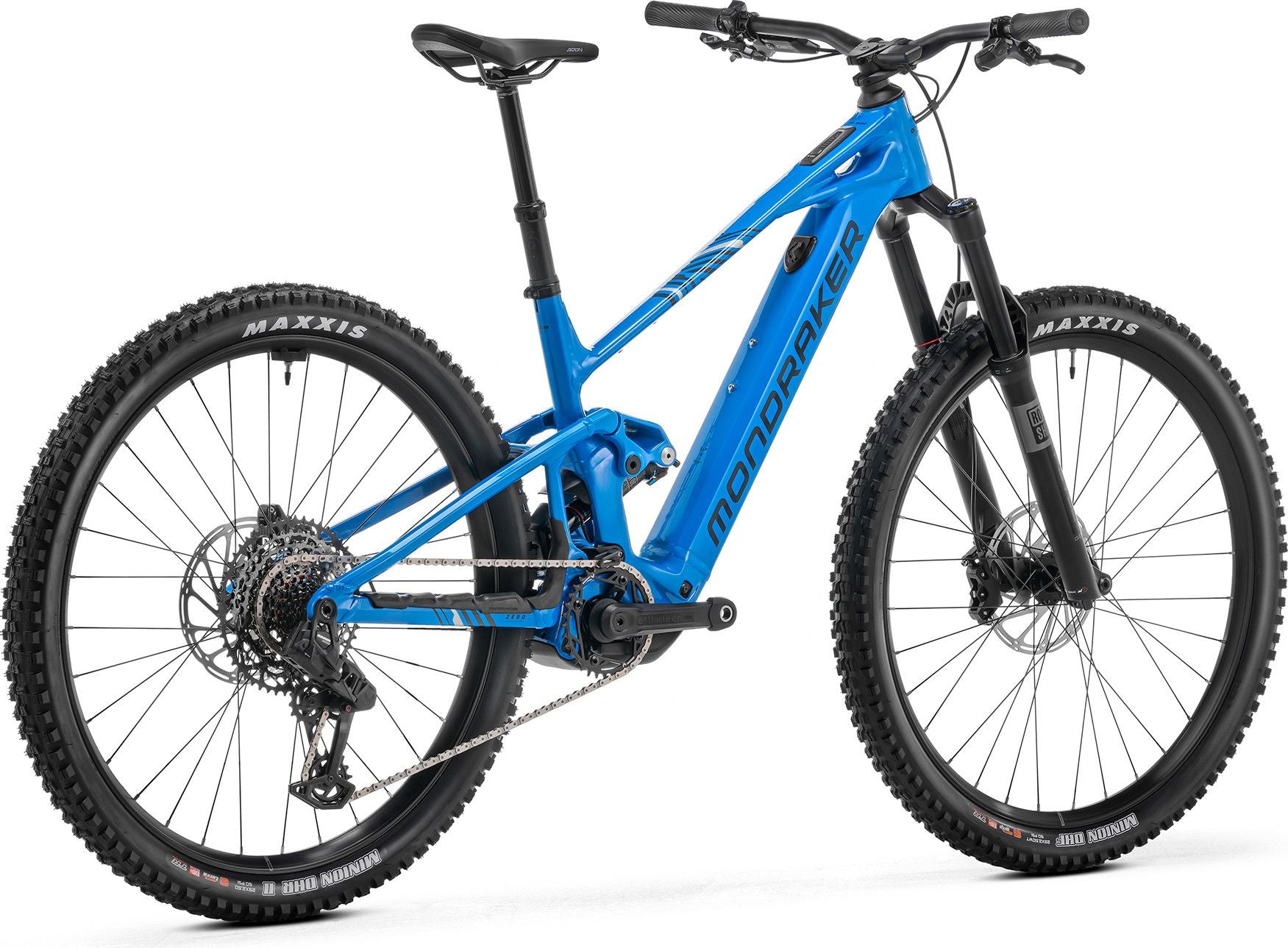 VTT Électrique Tout-Suspendu Mondraker Sly R 12V 400Wh Bosch 60 Nm 29'' Bleu 2025