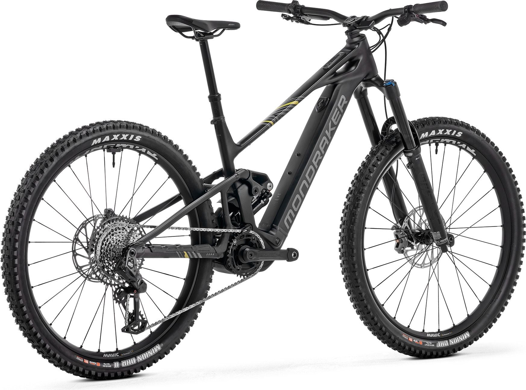 VTT Électrique Tout-Suspendu Mondraker Sly RR 12V 400Wh Bosch 60 Nm 29'' Noir 2025