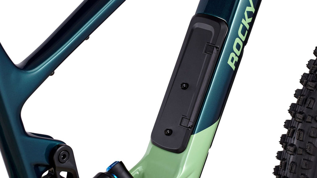VTT Tout-Suspendu Rocky Mountain Altitude Carbon 90 Rally R Shimano 12V 27.5'' Bleu Vert